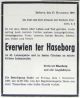 Zeitungsanzeige